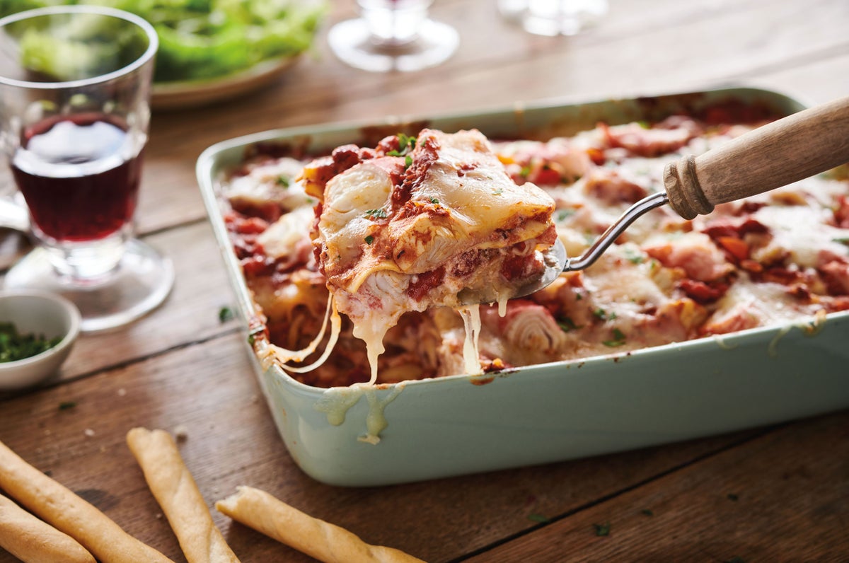 Crab Delights® and Pepperoni Lasagna