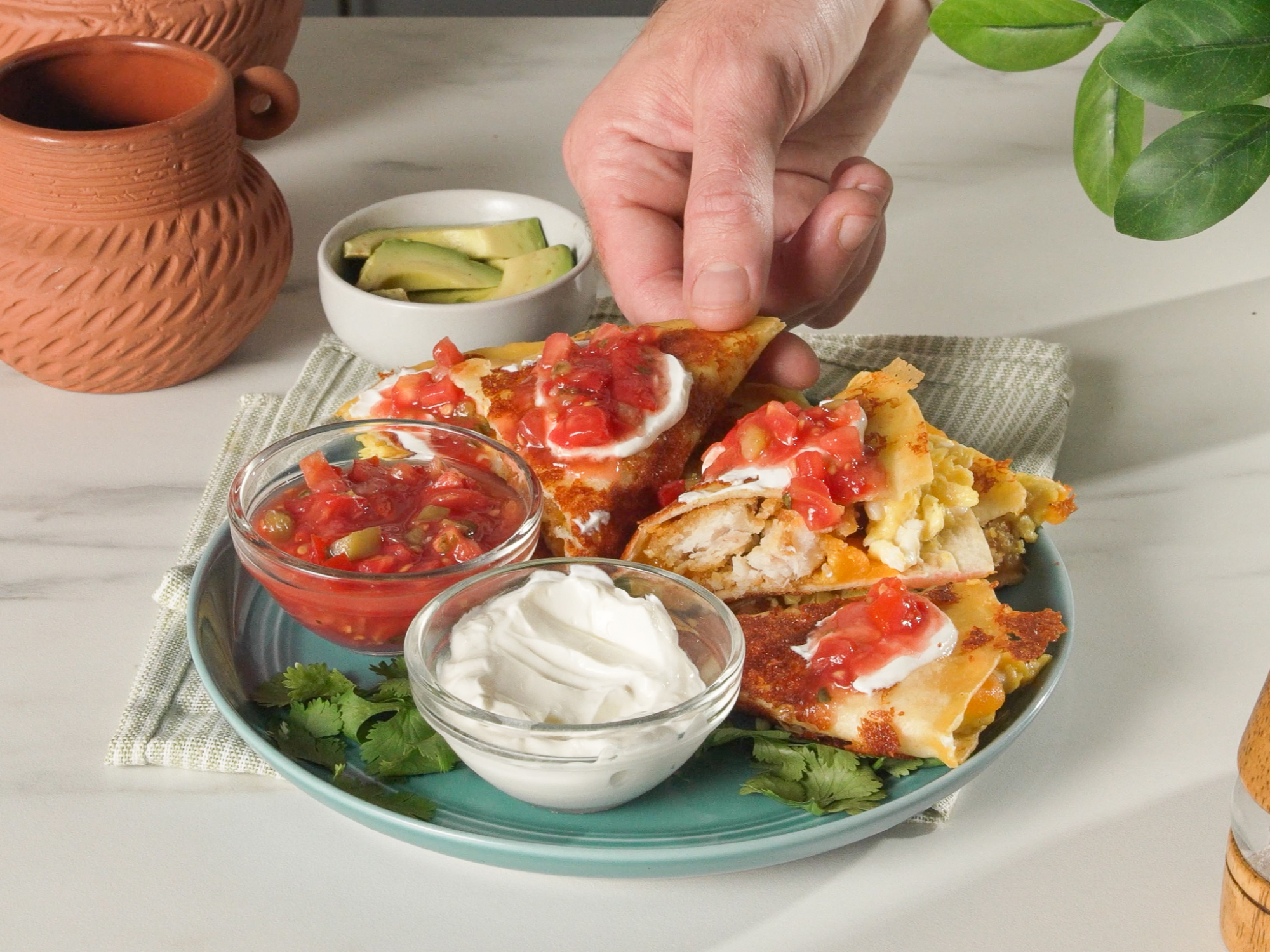 Crispy Cheesy Fish Stick Breakfast Tacos | Recipes | Trident Seafoods