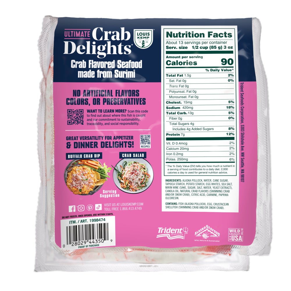 Ultimate Crab Delights Pre-Shredded Style slide 1