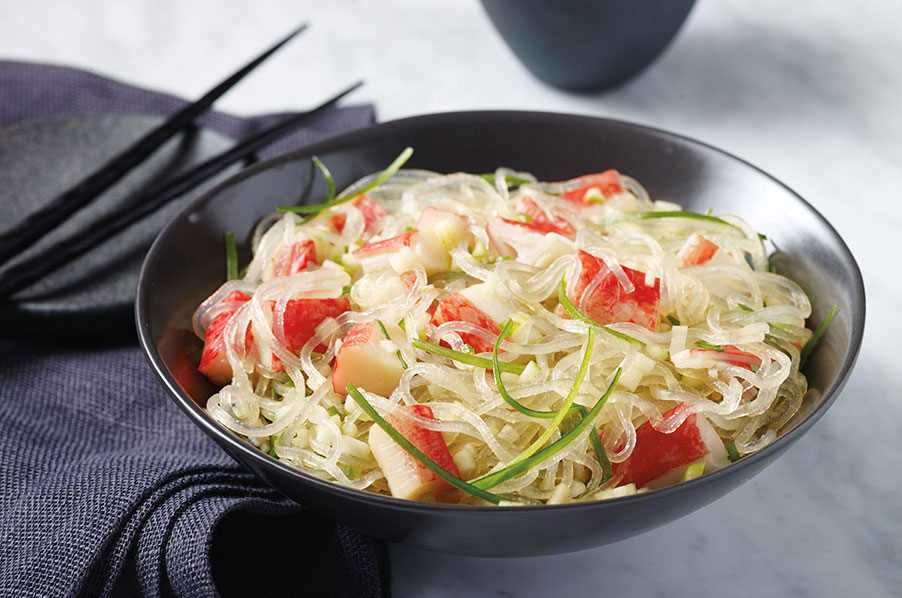 Seafood & Glass Noodles w/ Crab | Louis Kemp | Recipes | Trident Seafoods