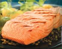 Wild Alaska Sockeye Salmon Portion, 8oz, PBO, Vac Pac 