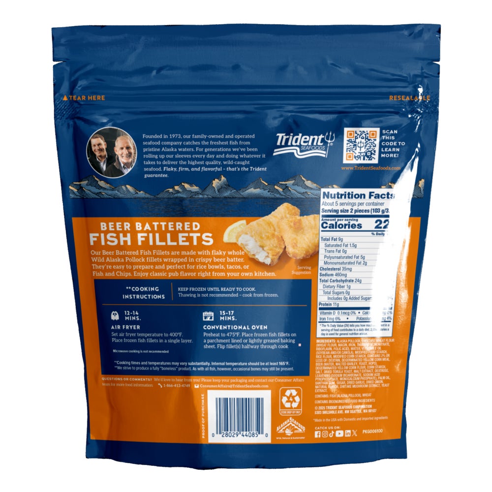 Beer Battered Fish Fillets slide 1