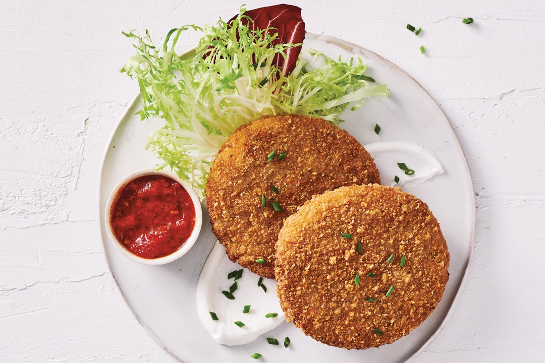 Surimi Seafood, Lightly Breaded, Crab Cake 3 oz