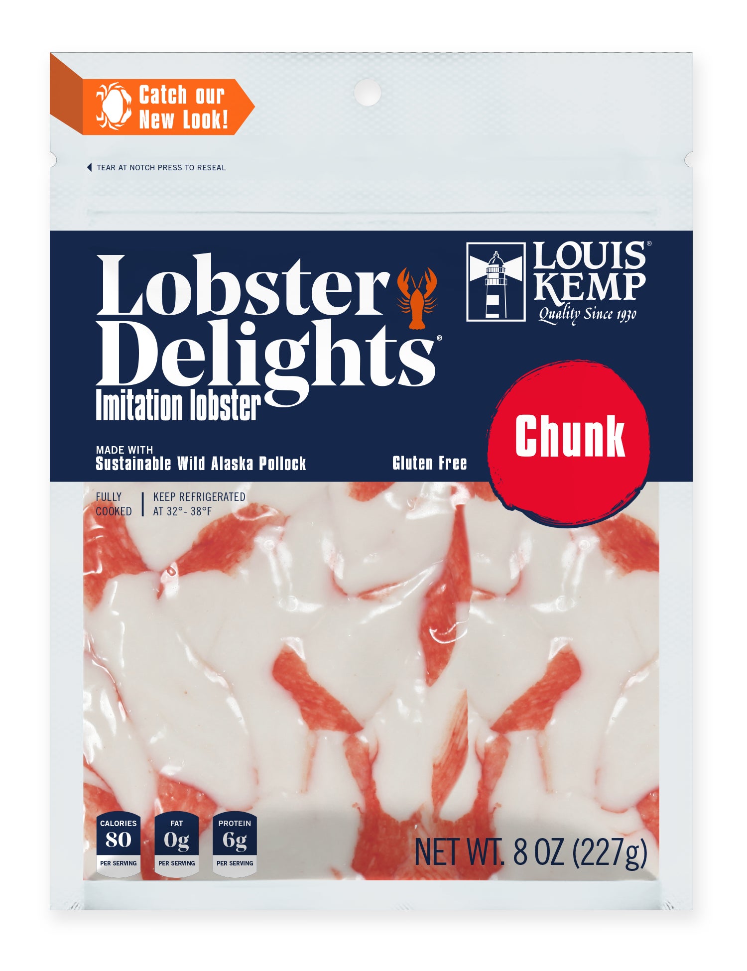 Lobster Delights® Chunk Style Packaging