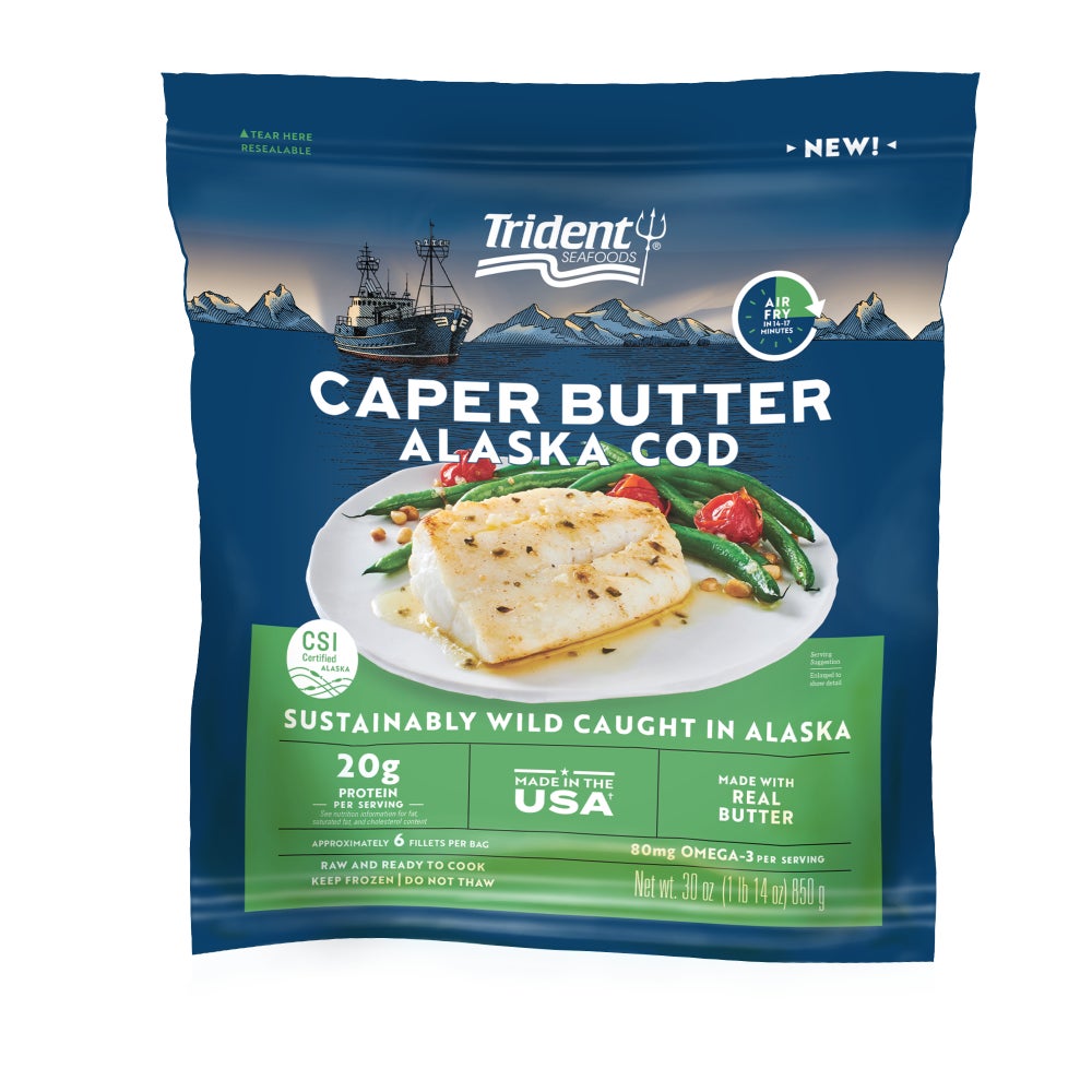 Caper Butter Alaska Cod