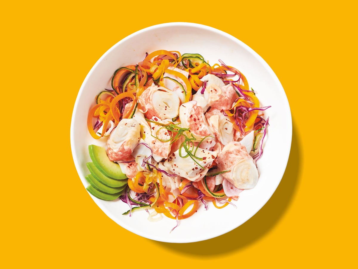 SEA LEGS® Spicy Cucumber and Surimi Salad