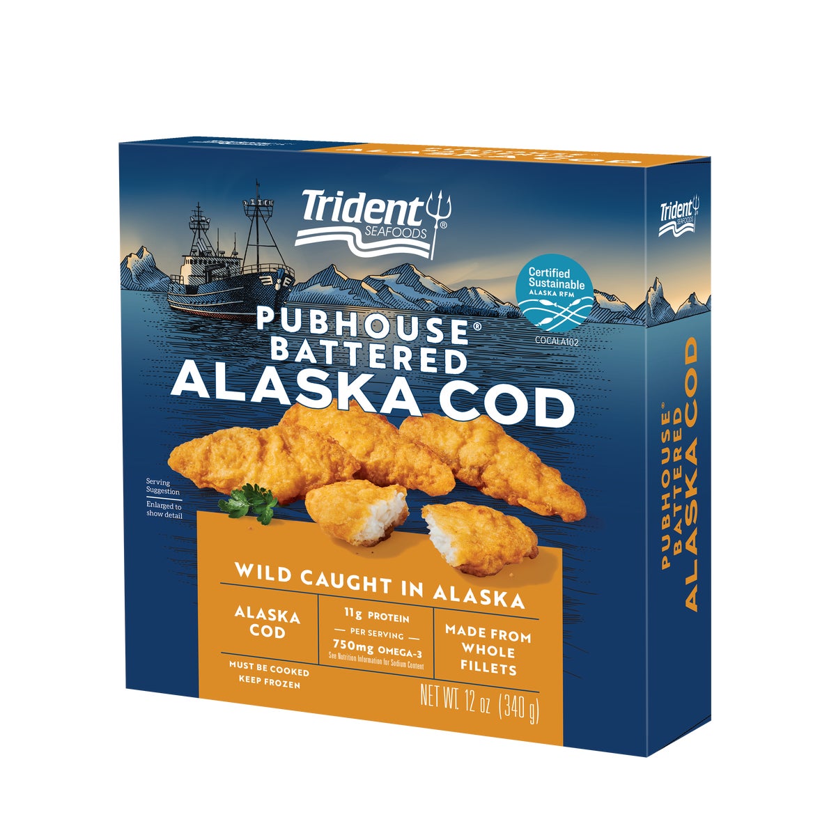 PubHouse® Battered Alaska Cod