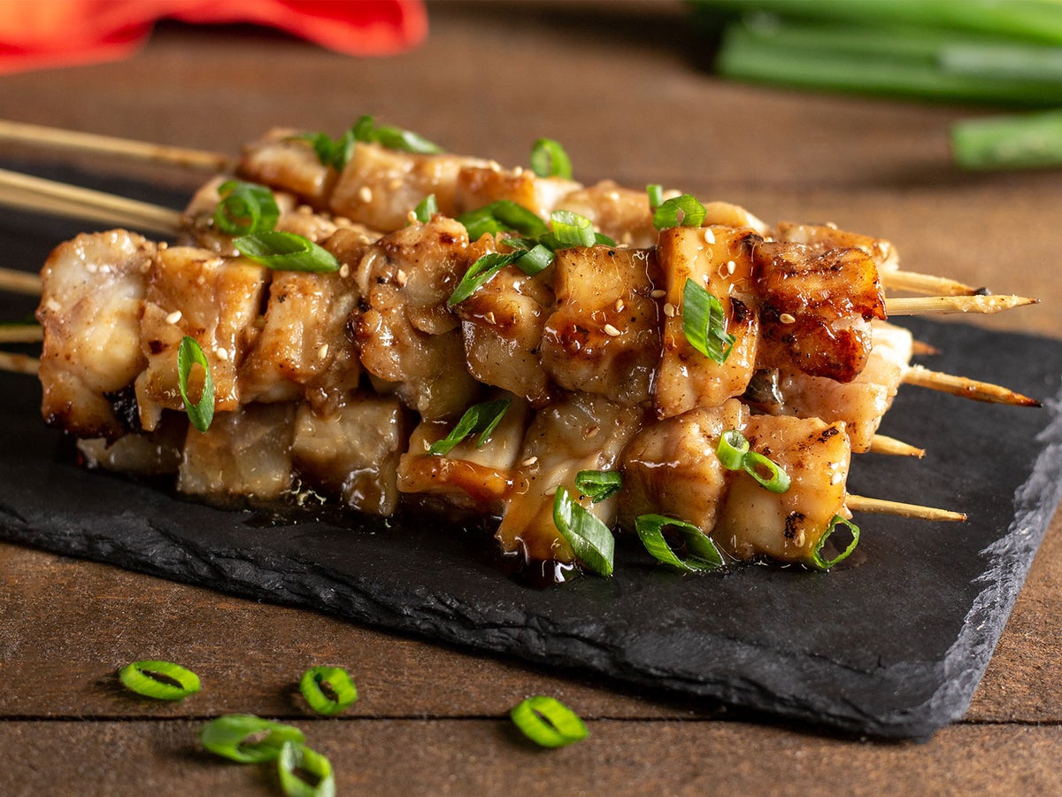 Grilled Teriyaki Wild Alaskan Pollock Skewers