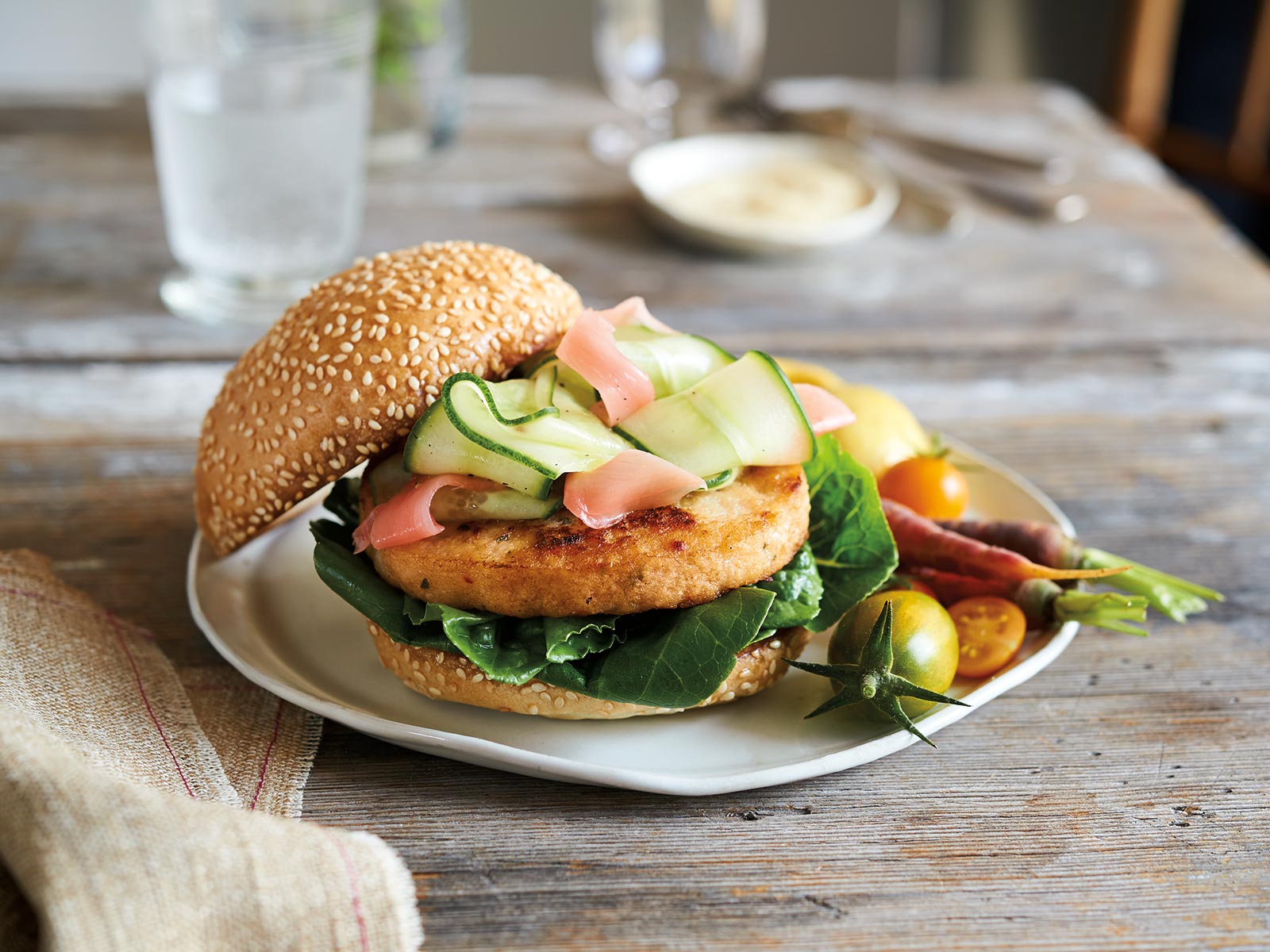 Wild Alaska Pollock Burger with Miso