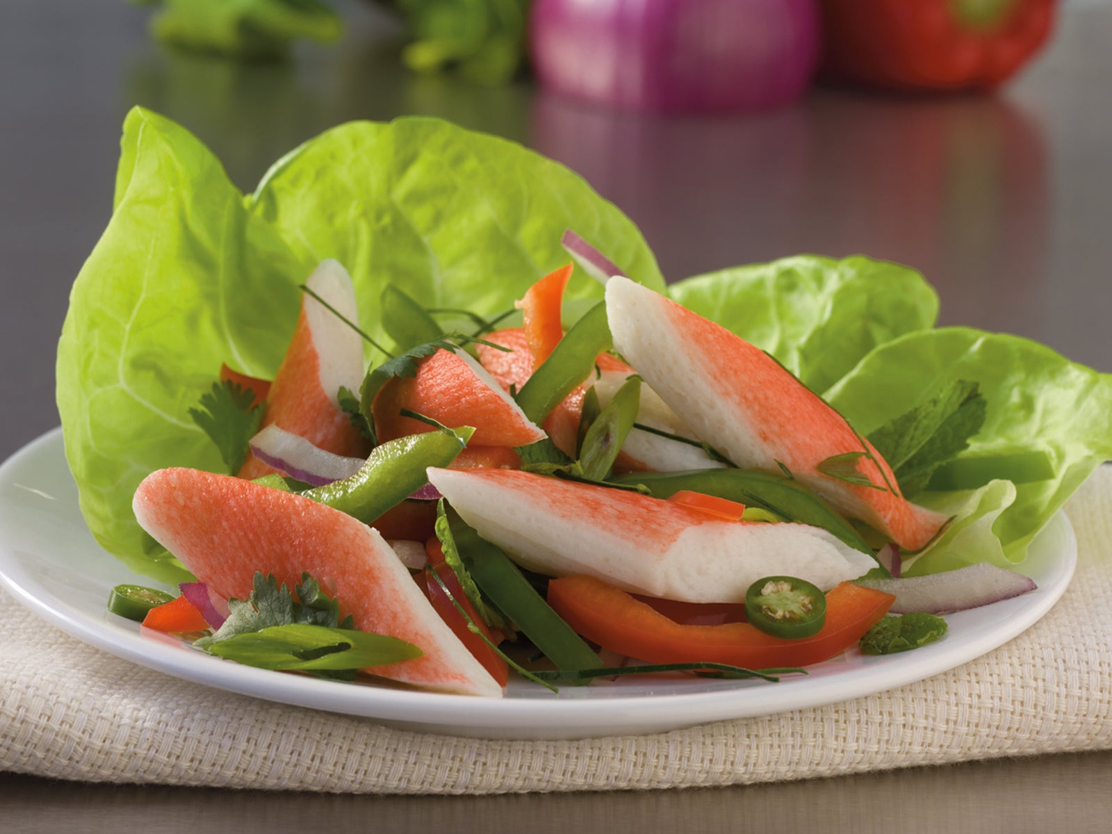 Sea Shells® Salad Style Chunk & Flake Surimi Seafood  Packaging
