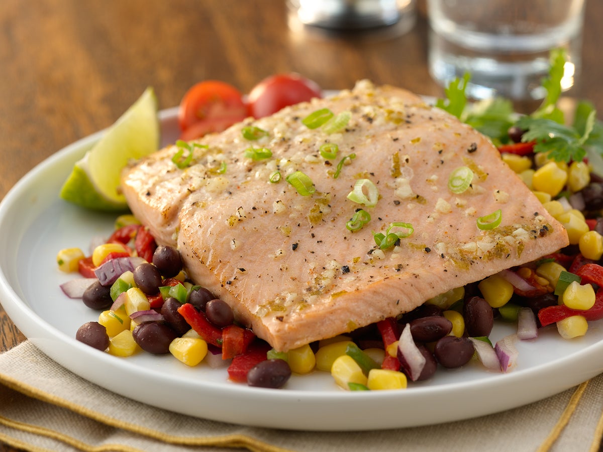 Wild Alaska Keta Salmon Loins, 6 oz, Skinless, PBO