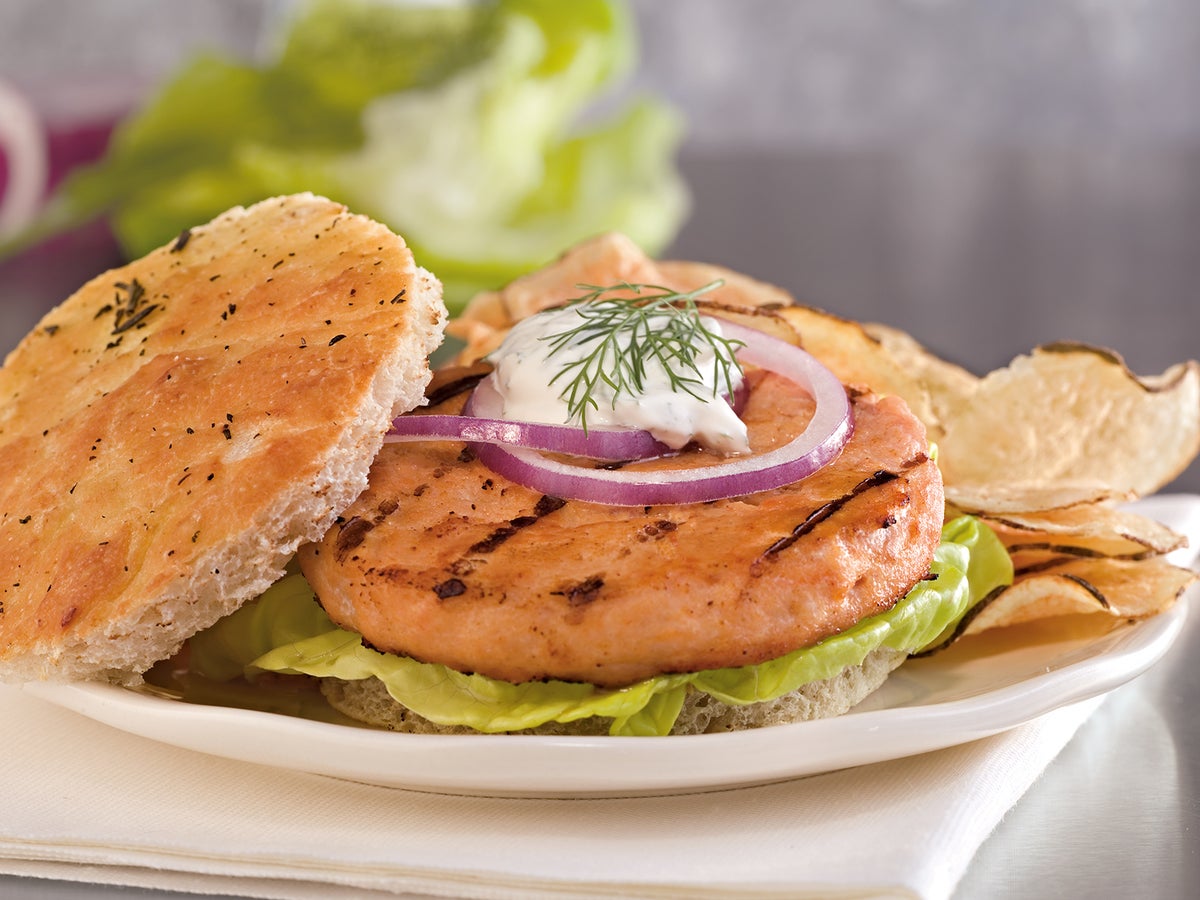 Alaska Salmon Burger 3.2oz 