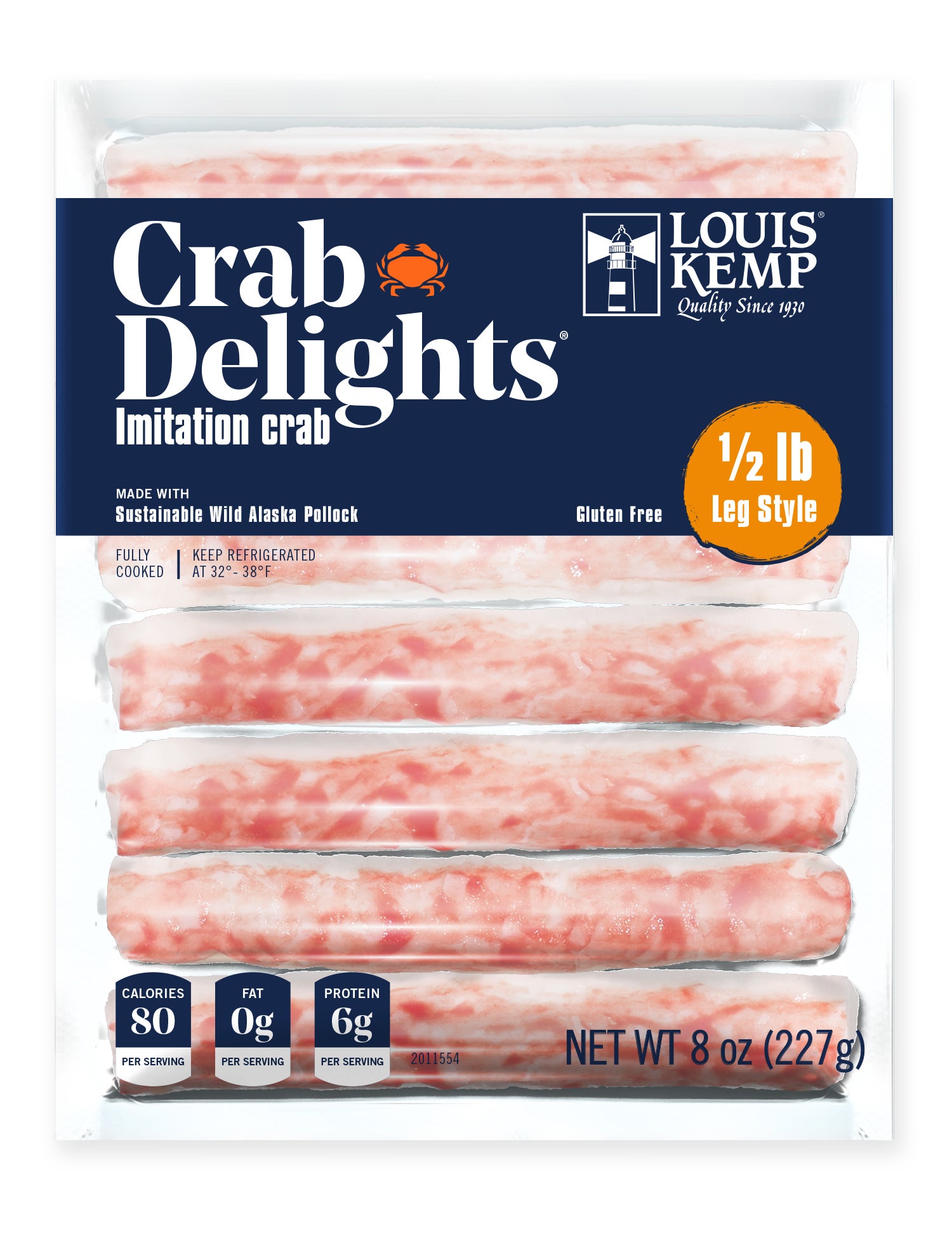 Crab Delights® Leg Style Packaging