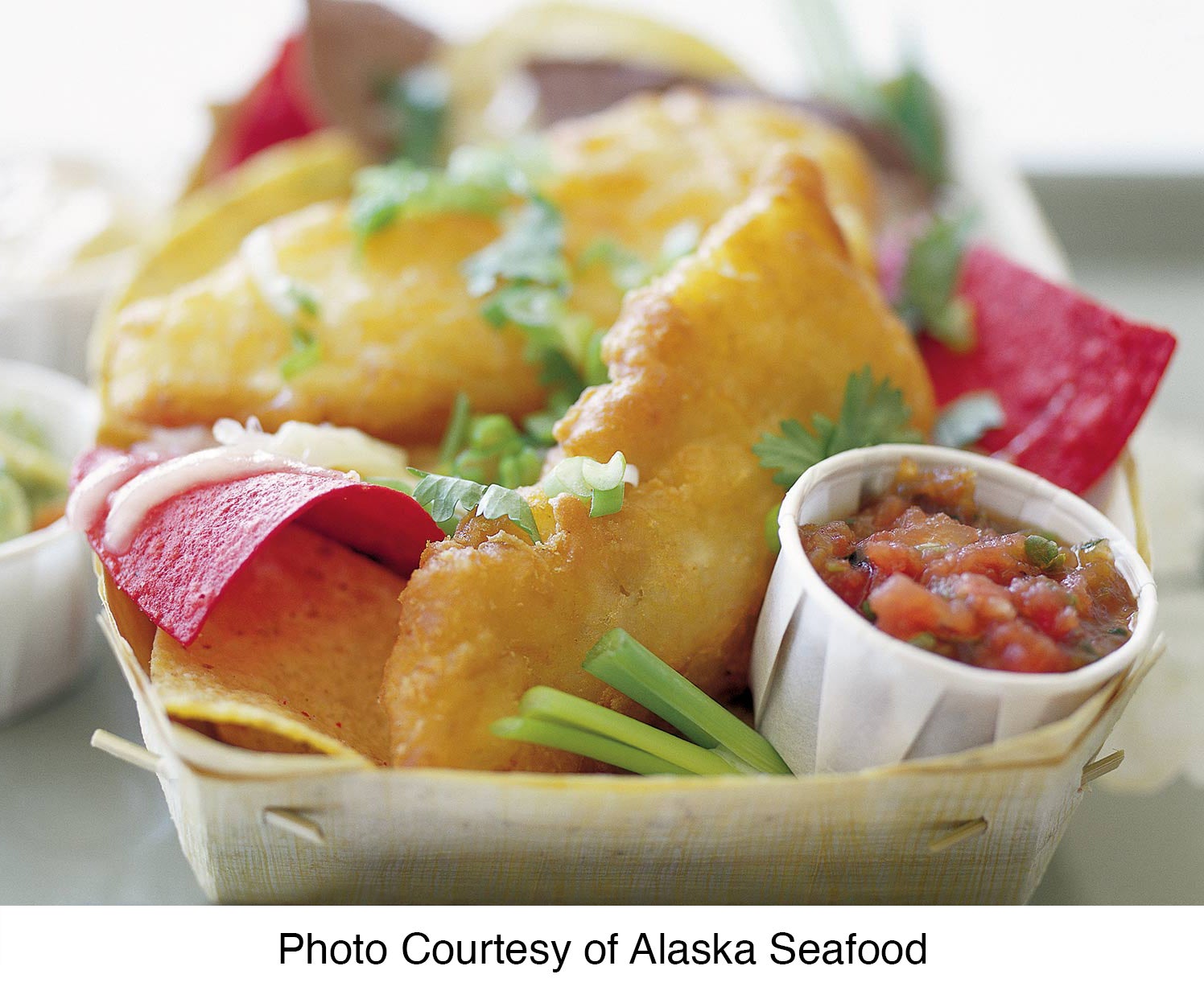 Fish 'n' Chips 'n' Salsa