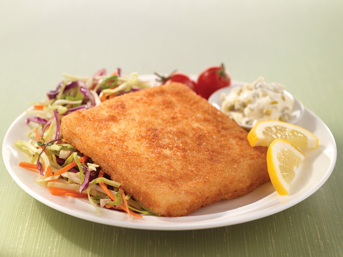 Seasoned Panko Breaded Wild Alaska Pollock Sandwich Portion 4oz 