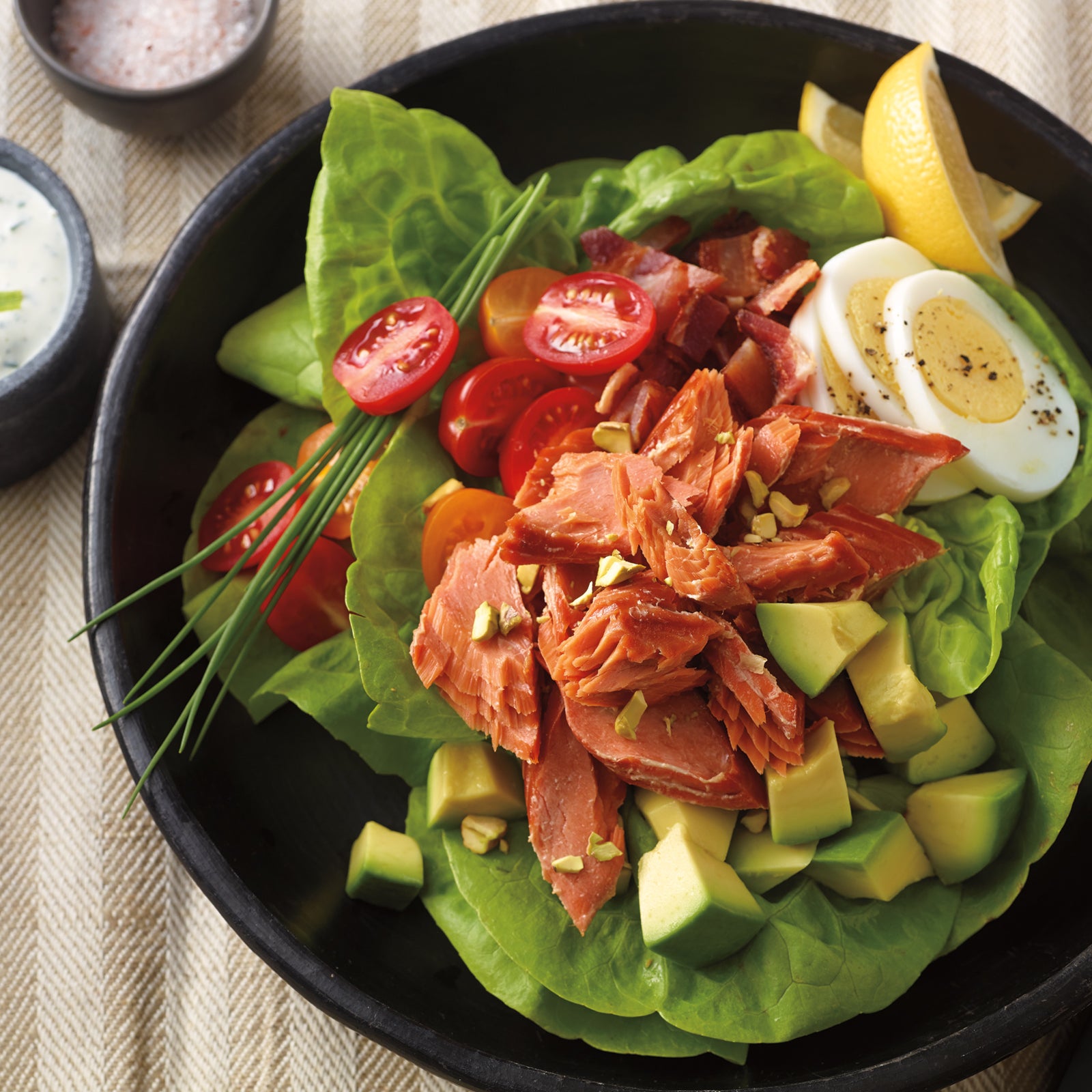 Smoked Salmon Cobb Salad