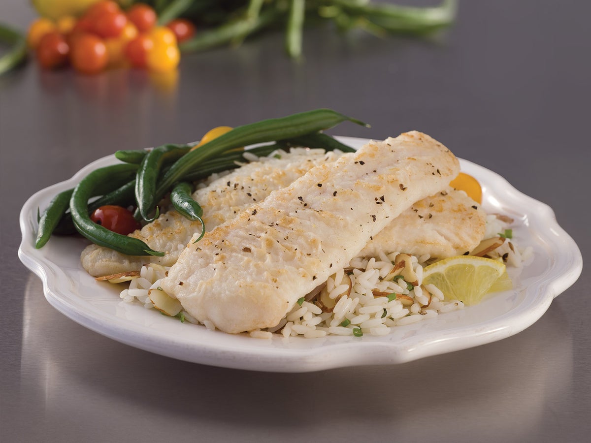 Wild Alaska Pollock Fillets, 8+ oz, Skinless, Boneless, IQF 