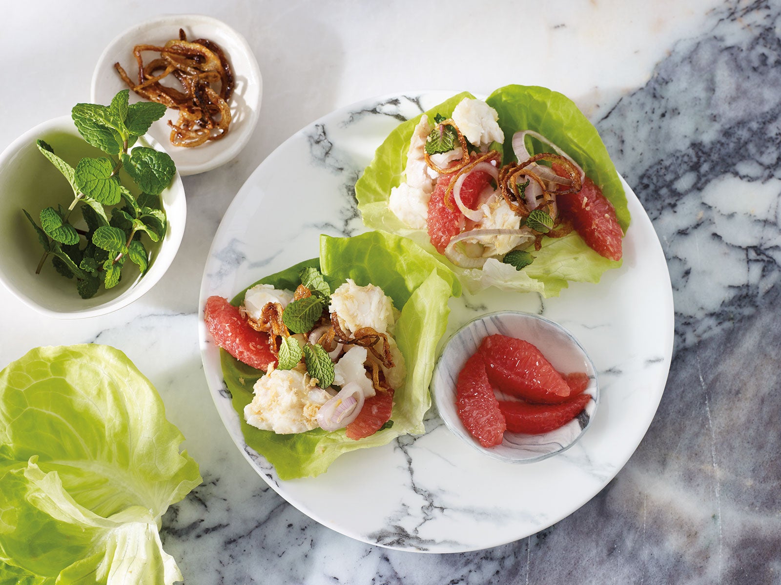 Wild Alaska Pollock Burmese Lettuce Wraps