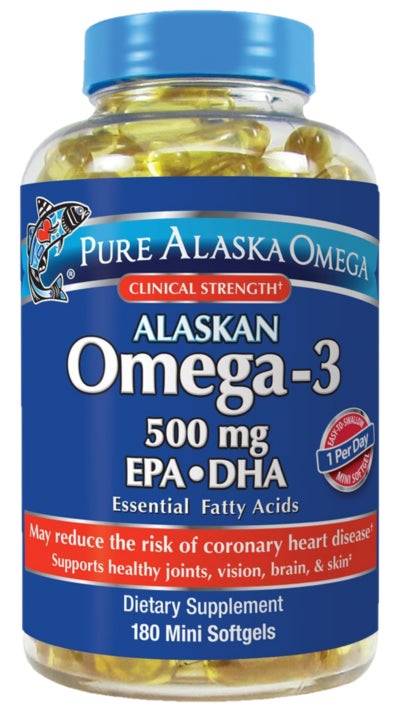  Alaskan Omega-3 500mg