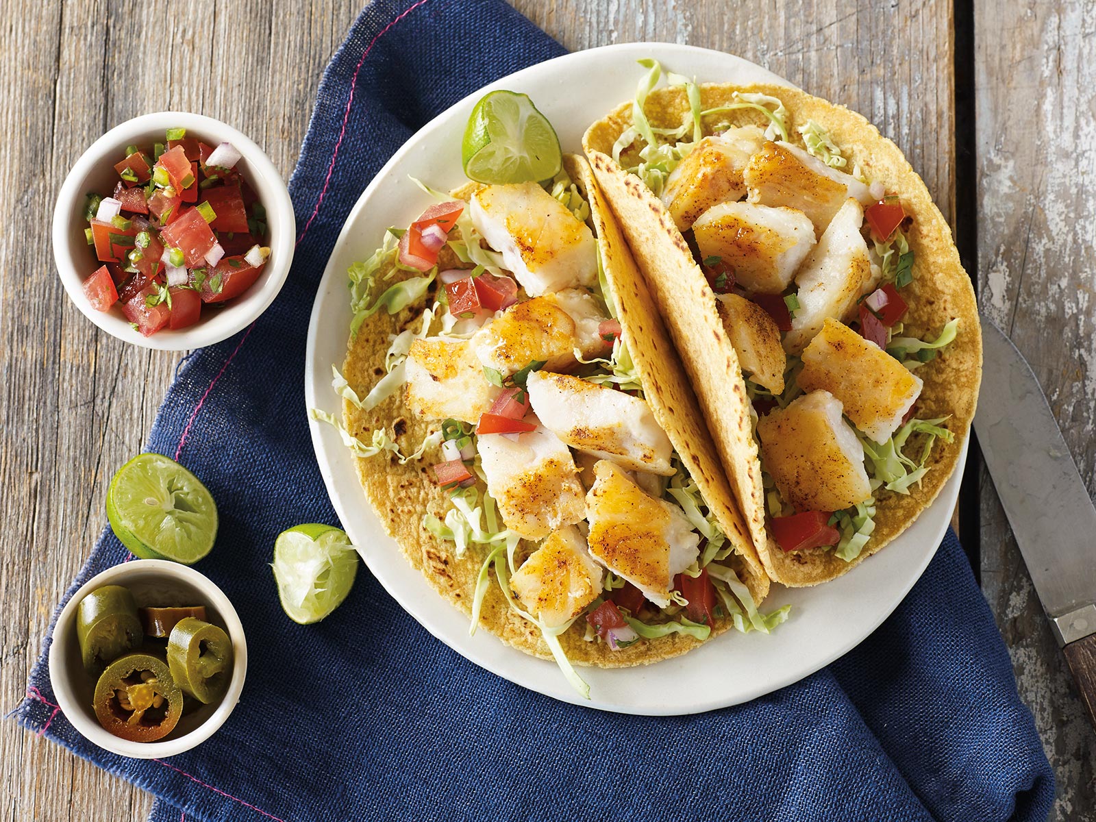 Wild Alaska Pollock Tacos