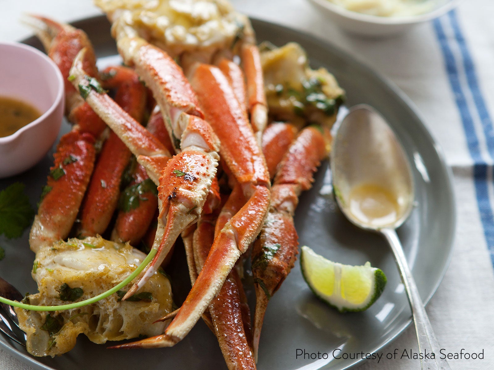 Lime Chipotle-Roasted Alaska Snow Crab