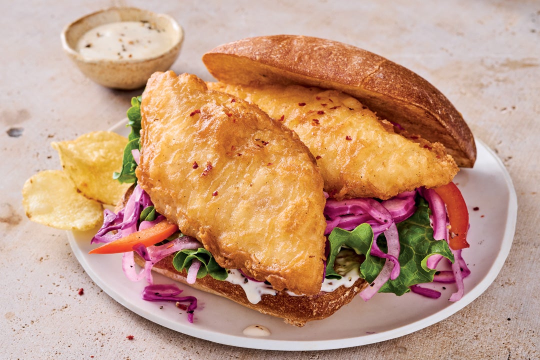 Supreme Crunch Beer Battered Wild Alaska Cod Fillets 3 oz slide 1