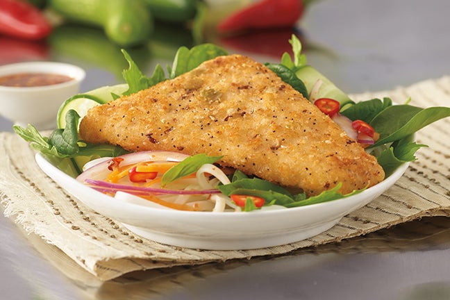 Wild Alaska Pollock Portions, Breaded, 10-Grain, 4 oz 