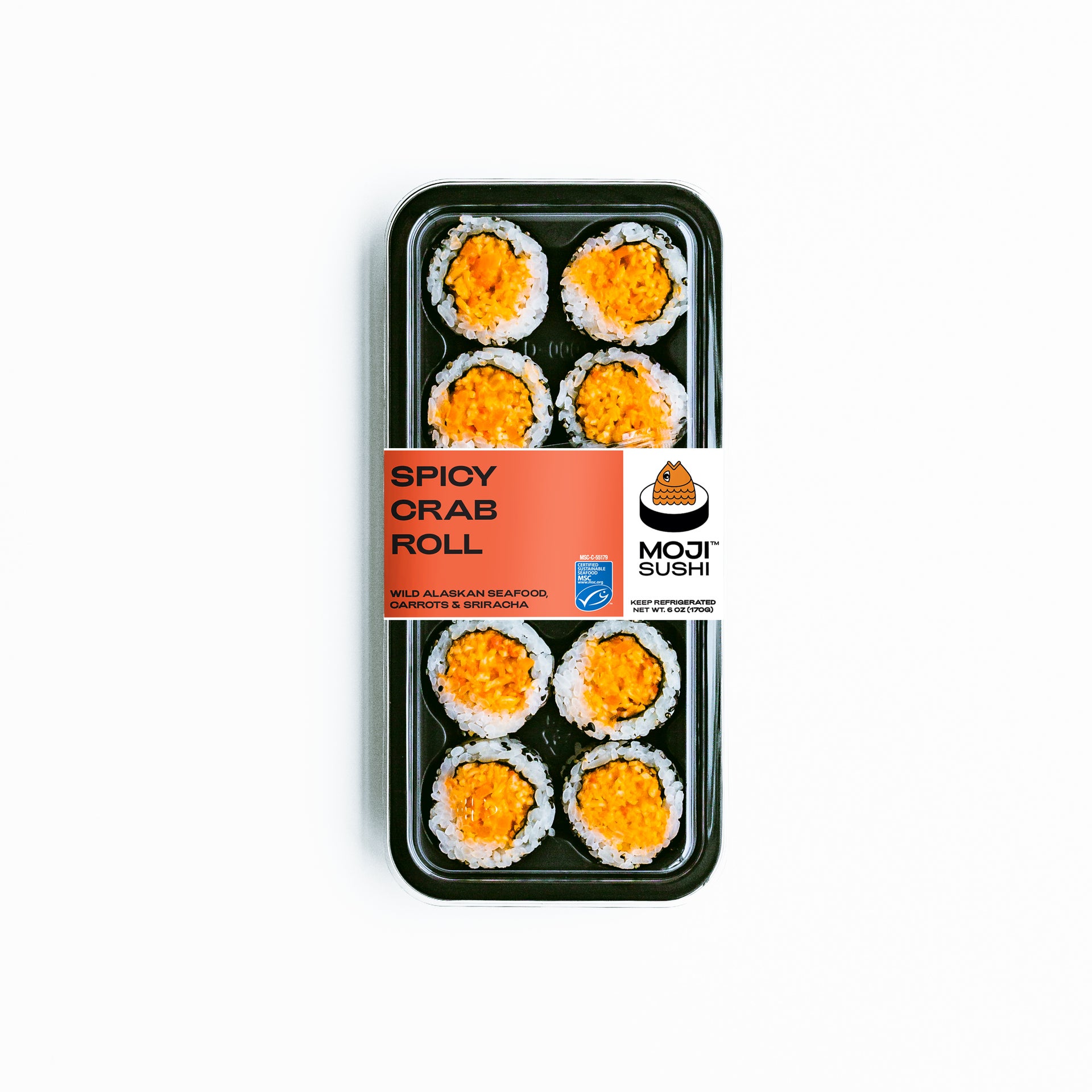 Spicy Crab Roll Packaging
