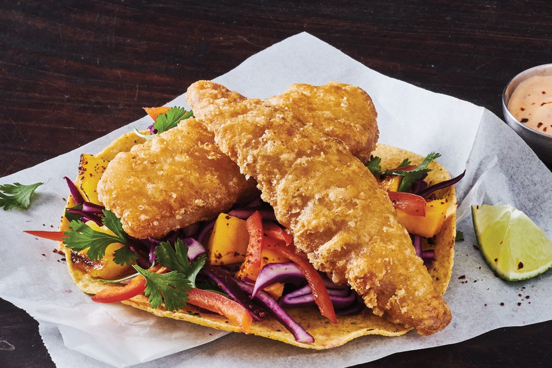 Golden Ale Beer Battered Wild Alaska Cod 2 oz 