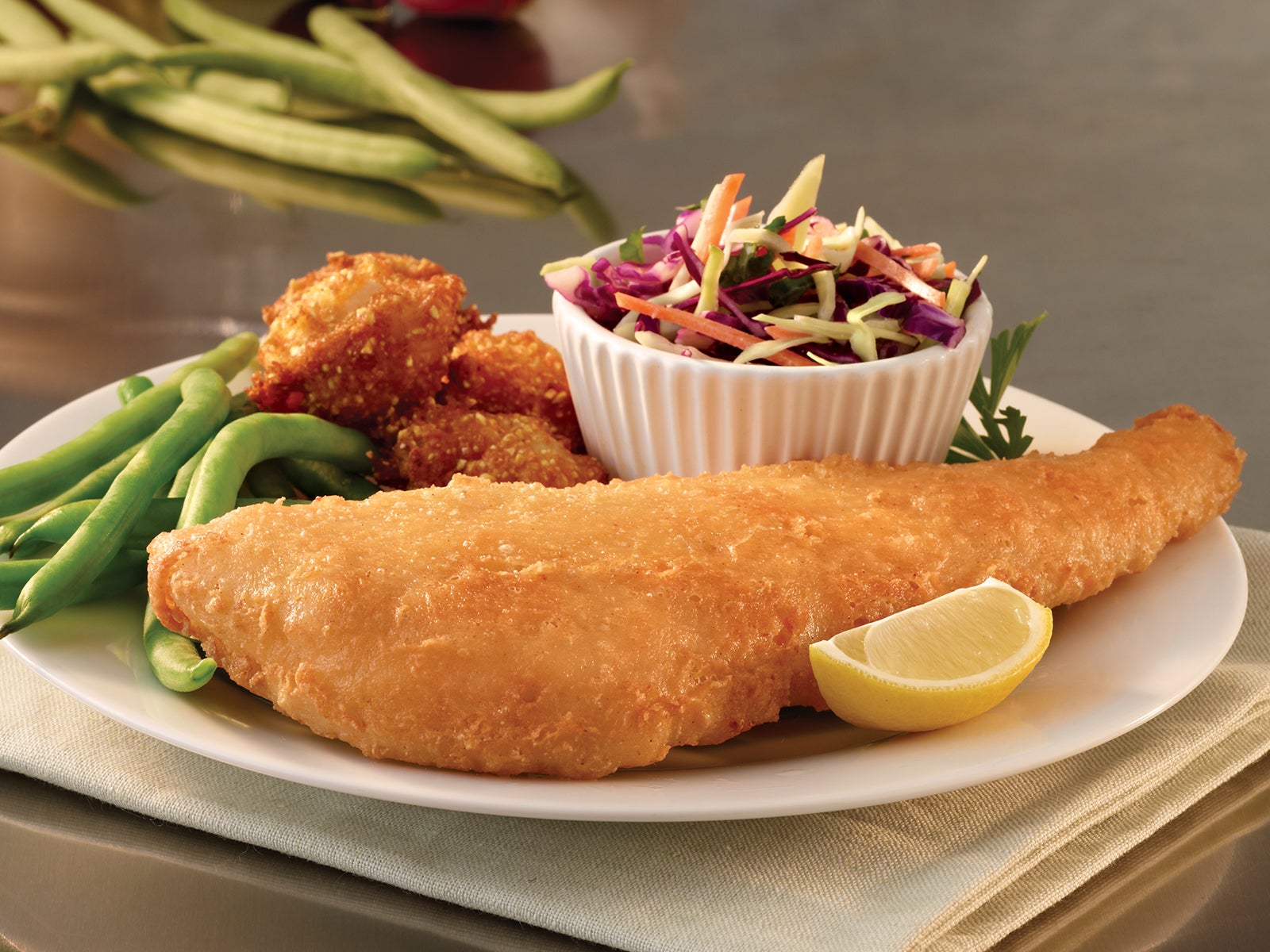 PubHouse® Golden Ale Beer Battered Cod 6oz  slide 0