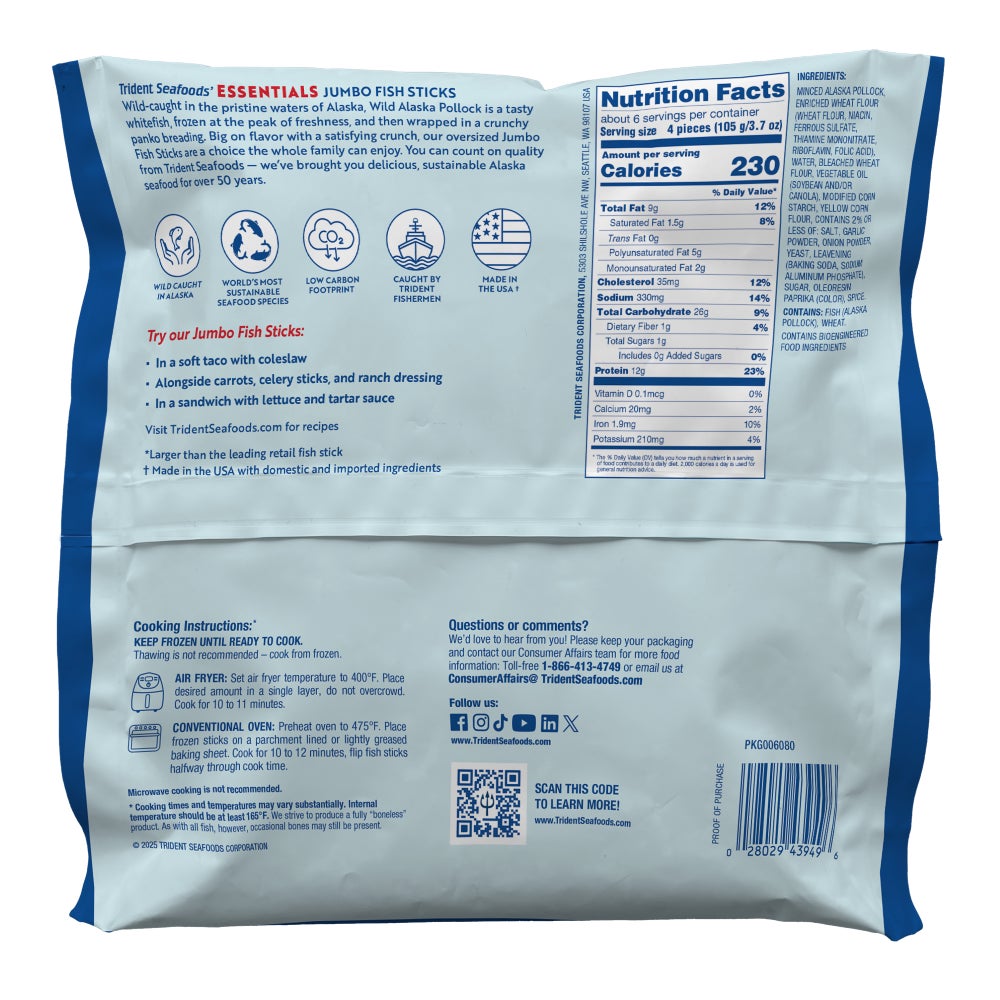 Jumbo Fish Sticks slide 1