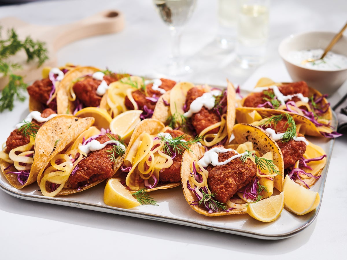 The Fork & Fin® Nashville Hots Norwegian Tacos