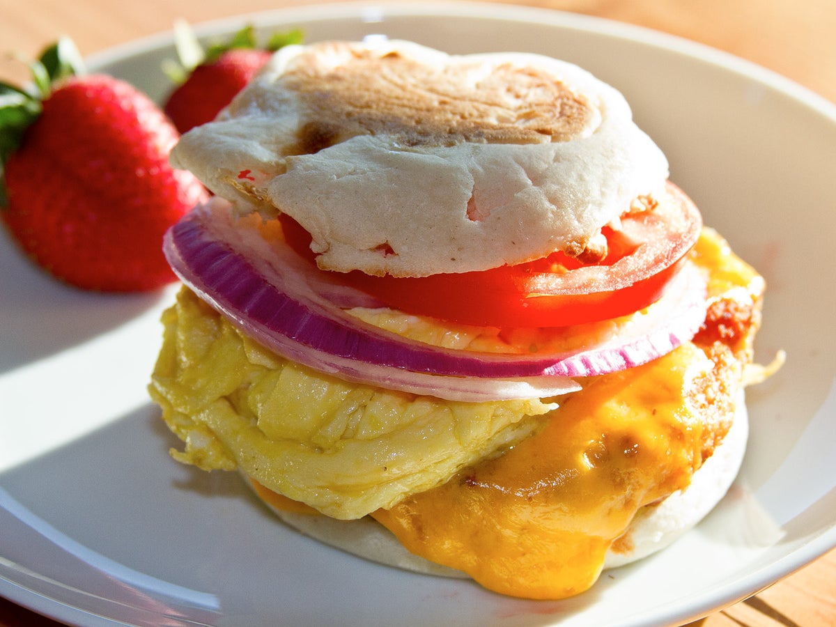 The Big Salmon Breakfast Sandwich