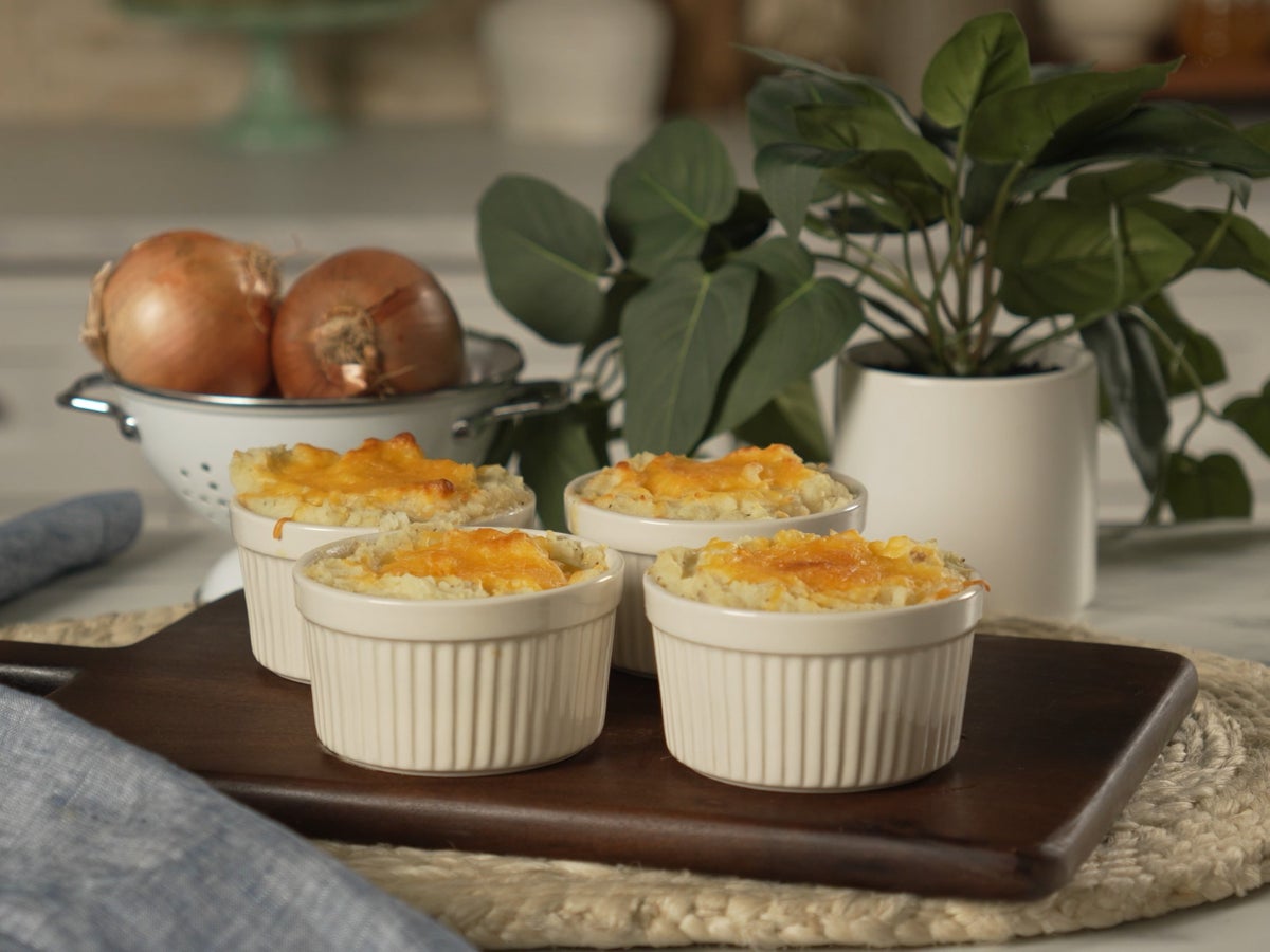 Mini Salmon Shepherd's Pie