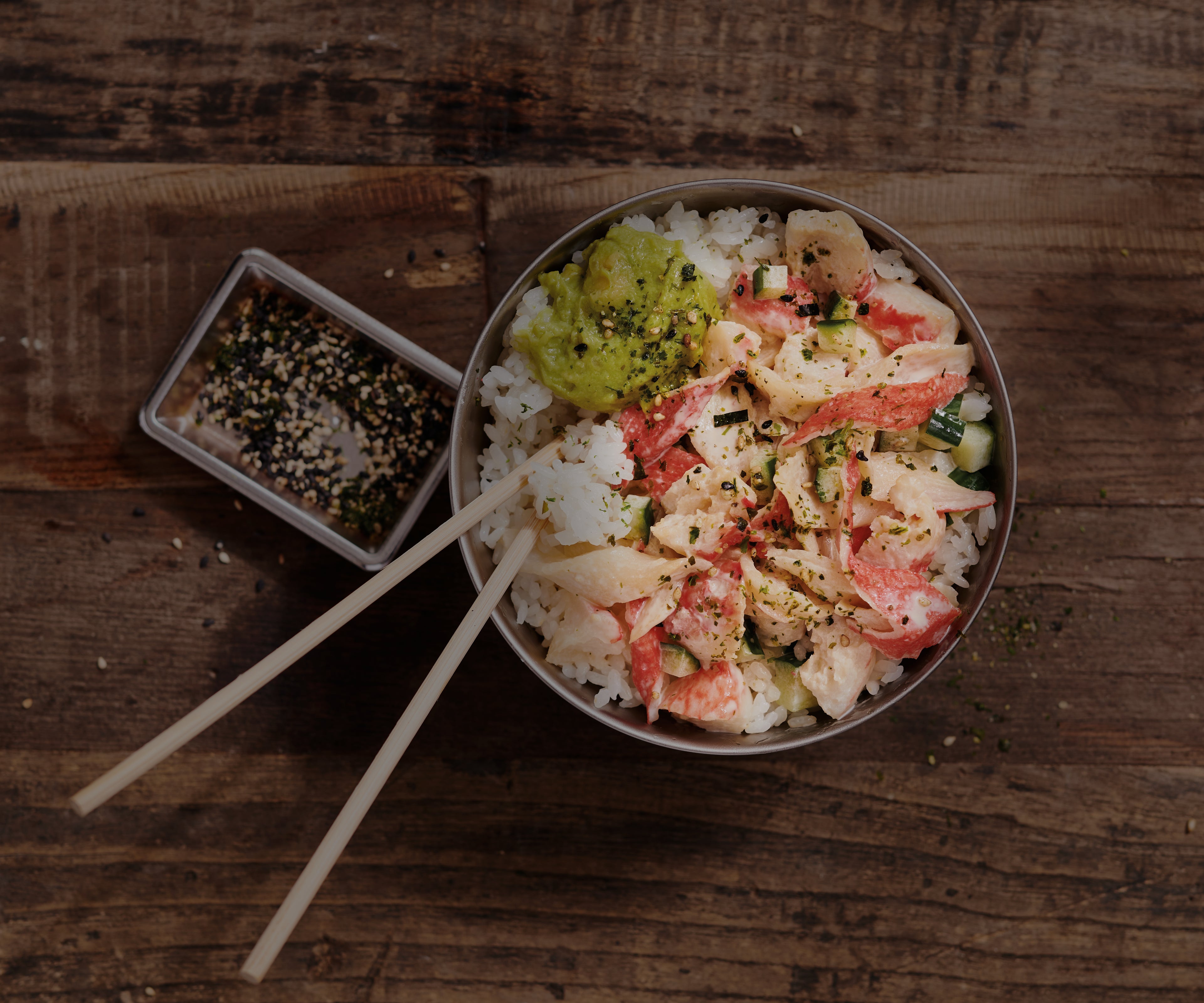 Surimi California Bowl