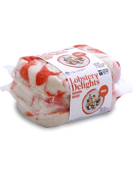  Lobster Delights® Chunk Style 3 lb Packaging