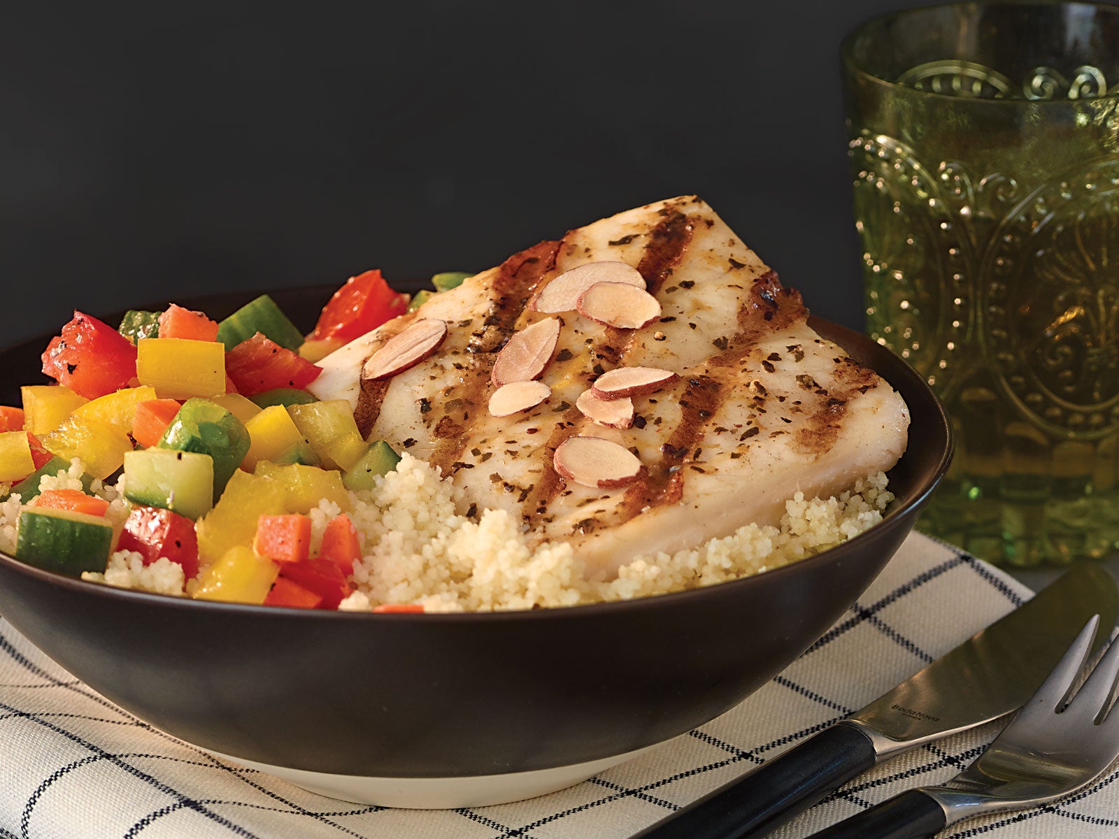 Redi Grilled™ Wild Alaska Pollock Moroccan Bowl