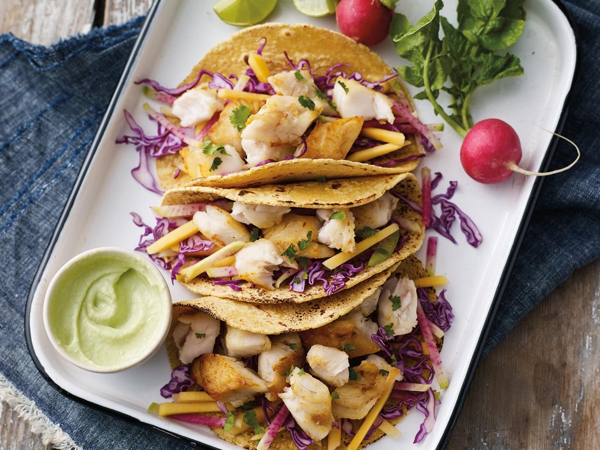 Asian Fusion Wild Alaska Pollock Tacos