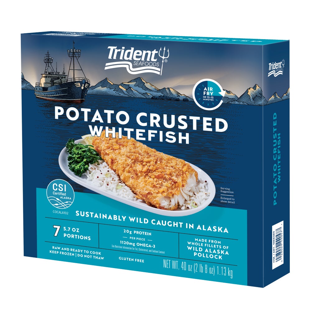 Potato Crusted Whitefish