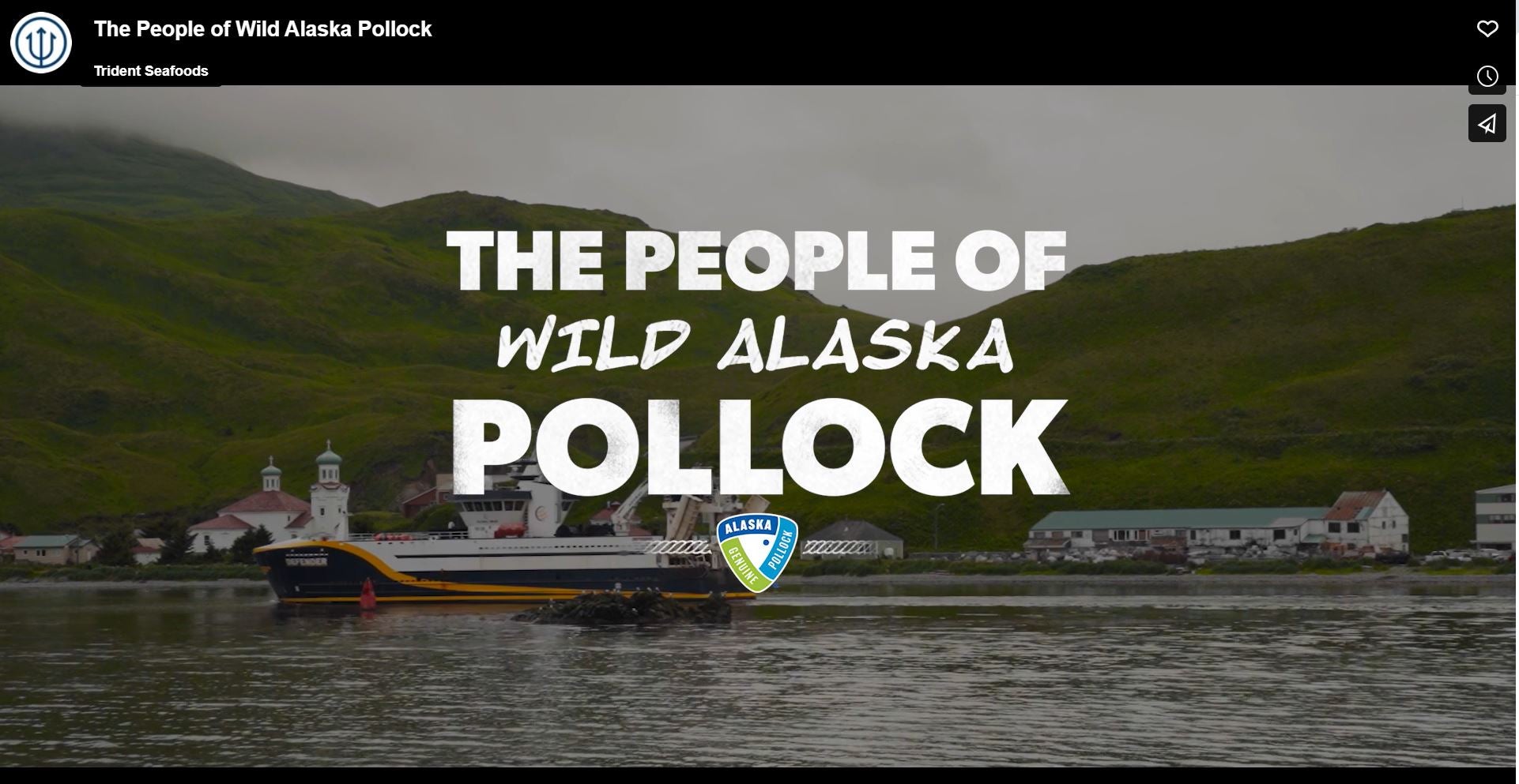 People of Wild Alaska Pollock - Hero video