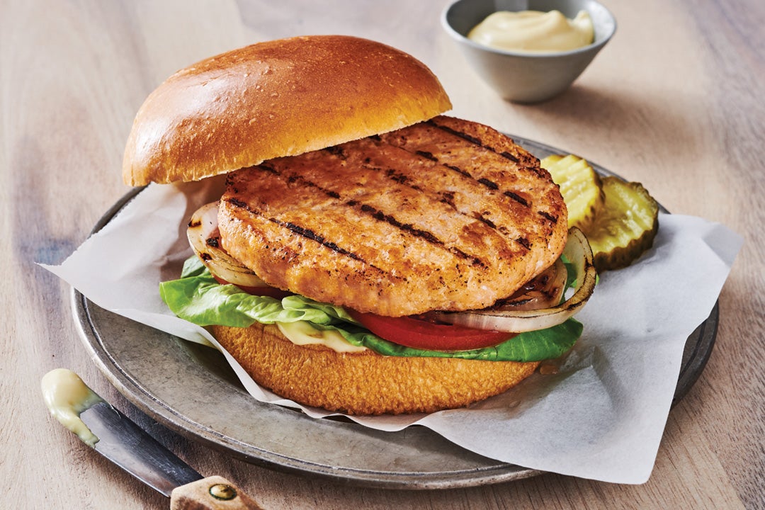 Wild Alaska Salmon Burger 4 oz