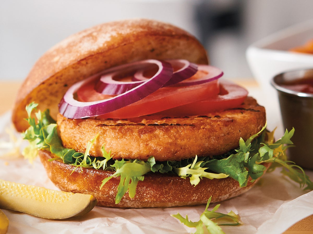 Wild Alaska Salmon Burger 4 oz (3 lb bags) 