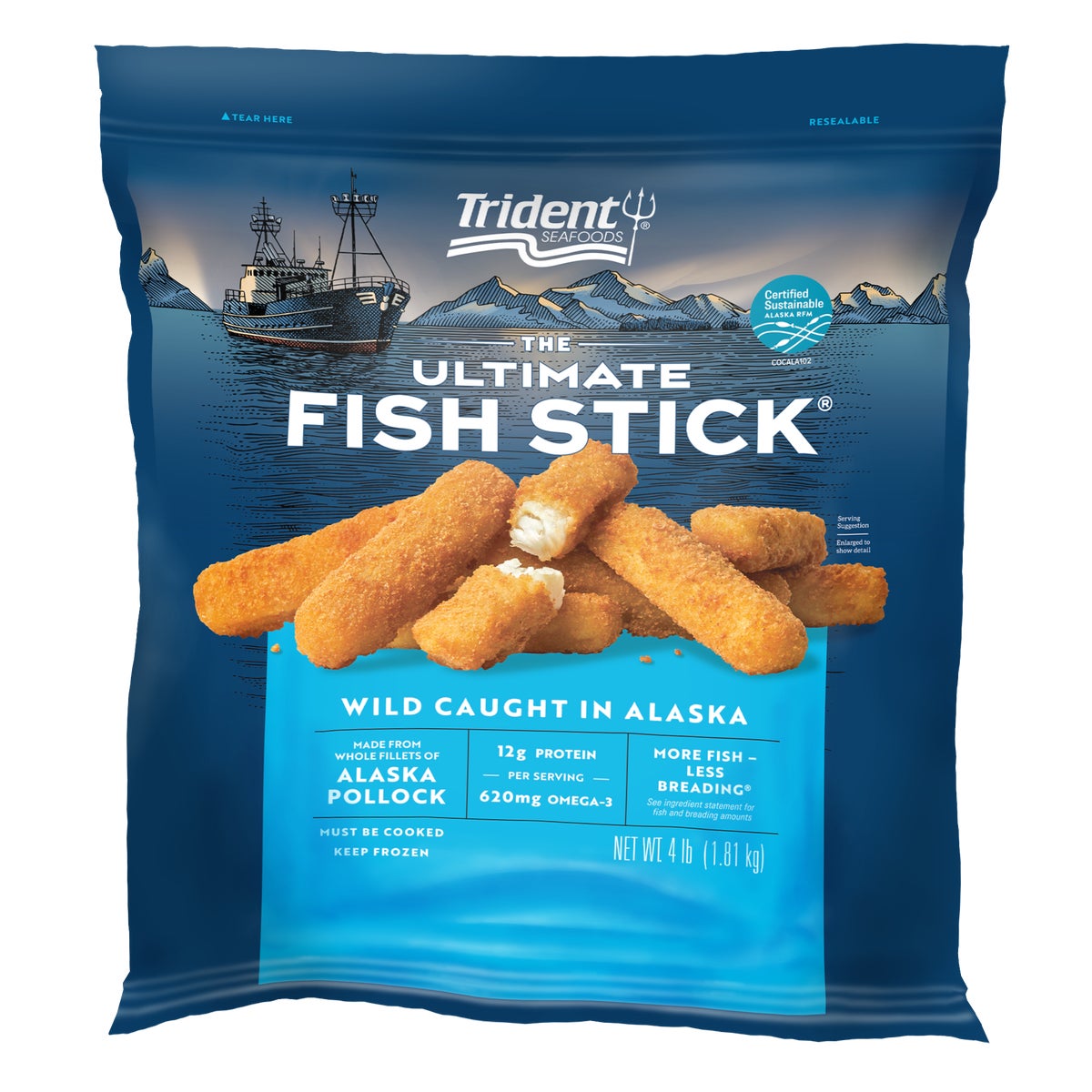 The Ultimate Fish Stick® (60 Count)