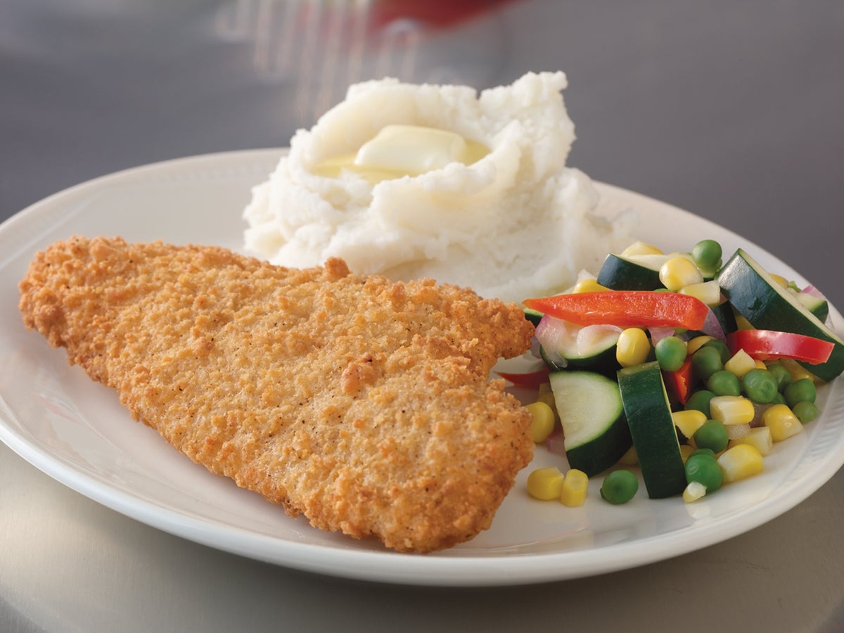 Wild Alaska Flounder Fillet, Country Fried, 4-5 oz 