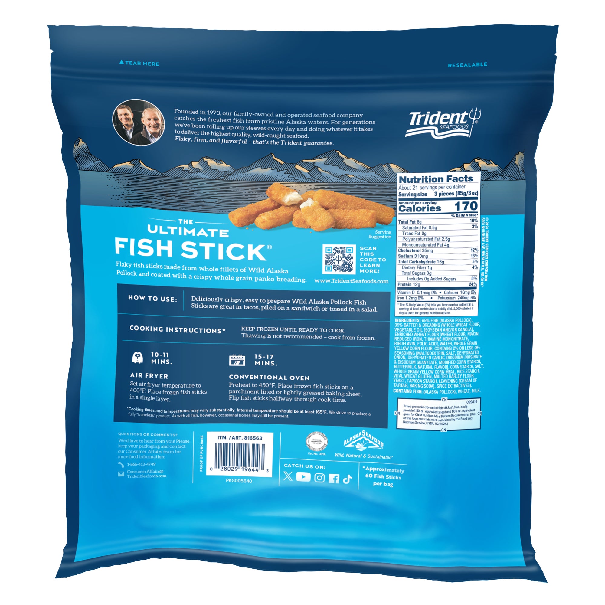 The Ultimate Fish Stick® (60 Count) slide 1