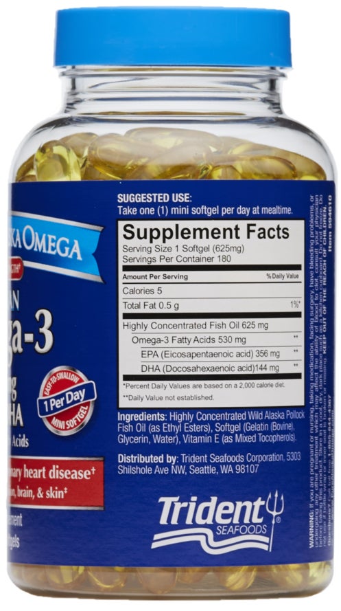 Clinical Strength Omega-3 Dietary Supplement slide 1