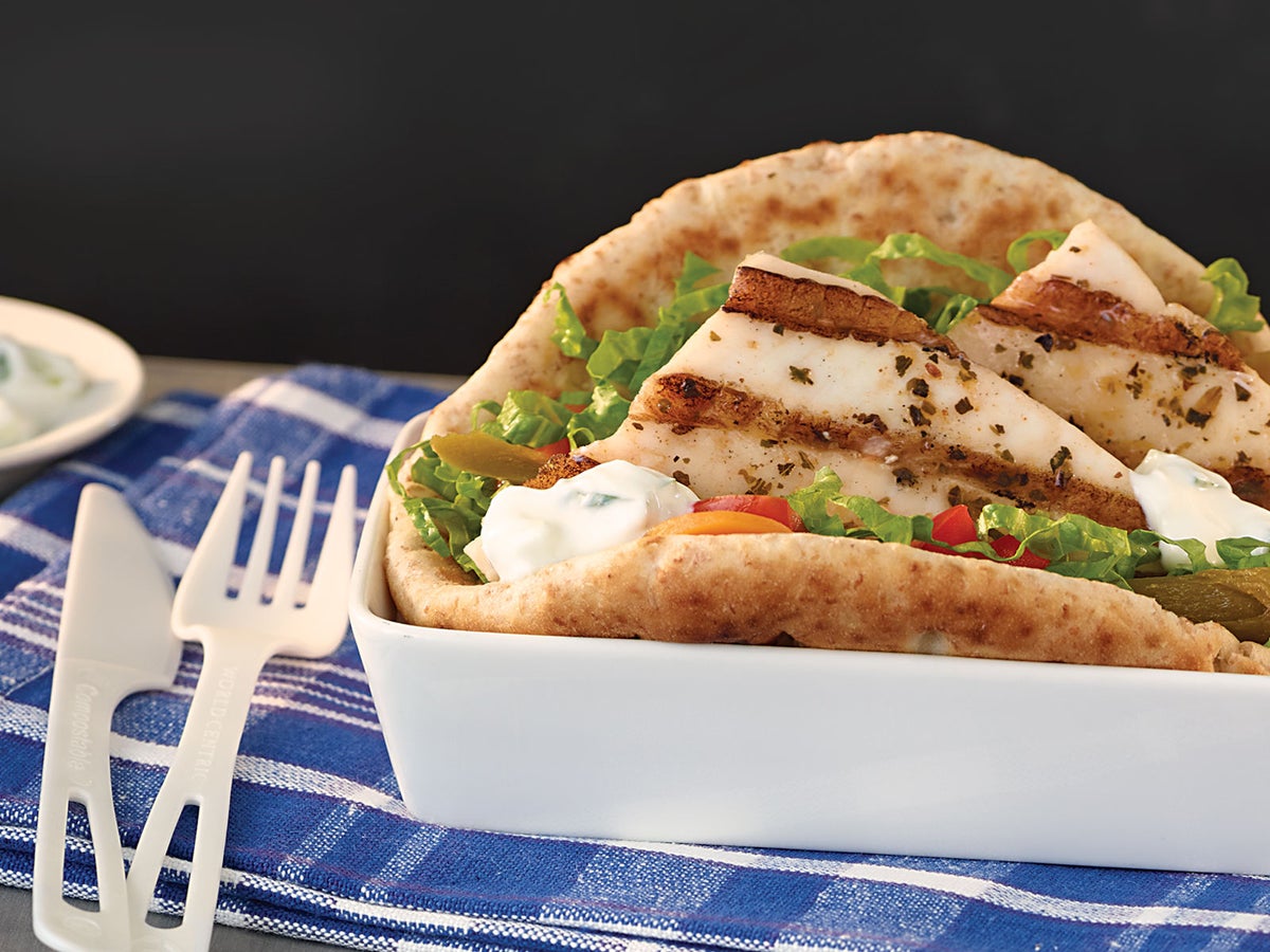 Redi Grilled™ Wild Alaska Pollock Pocket with Tzatziki