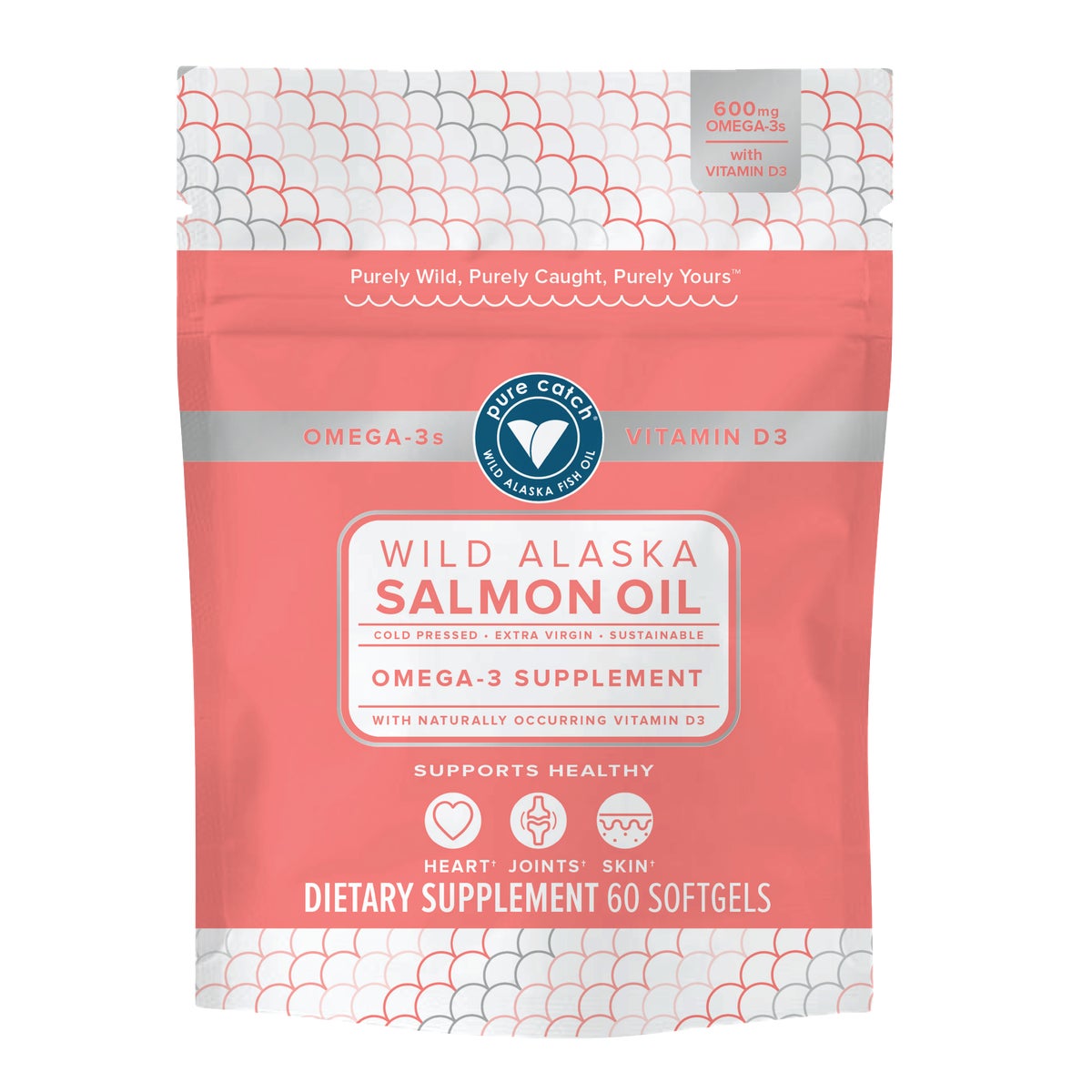 Wild Alaska Salmon Oil Dietary Supplement