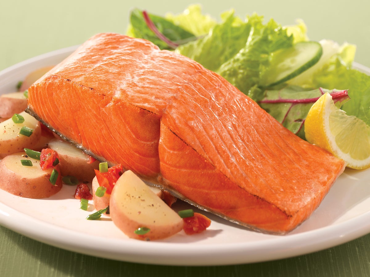 Silver Lining™ Alaskan Sockeye Salmon 6 oz Portions, PBO, Vac Packed 