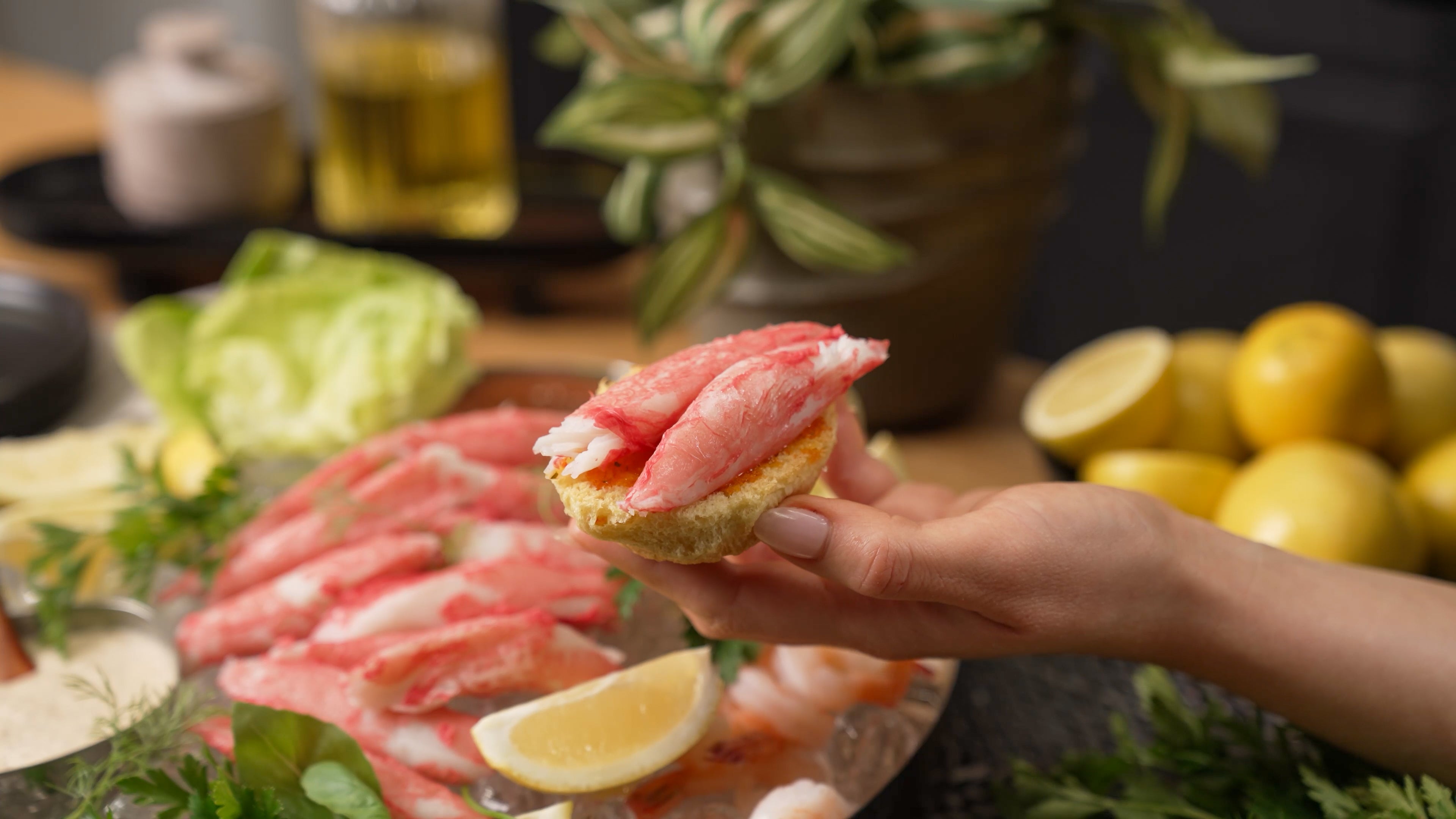 Trident's Louis Kemp Sea Legs product are perfect as a standalone snack or when served as the featured ingredient in your favorite meal.